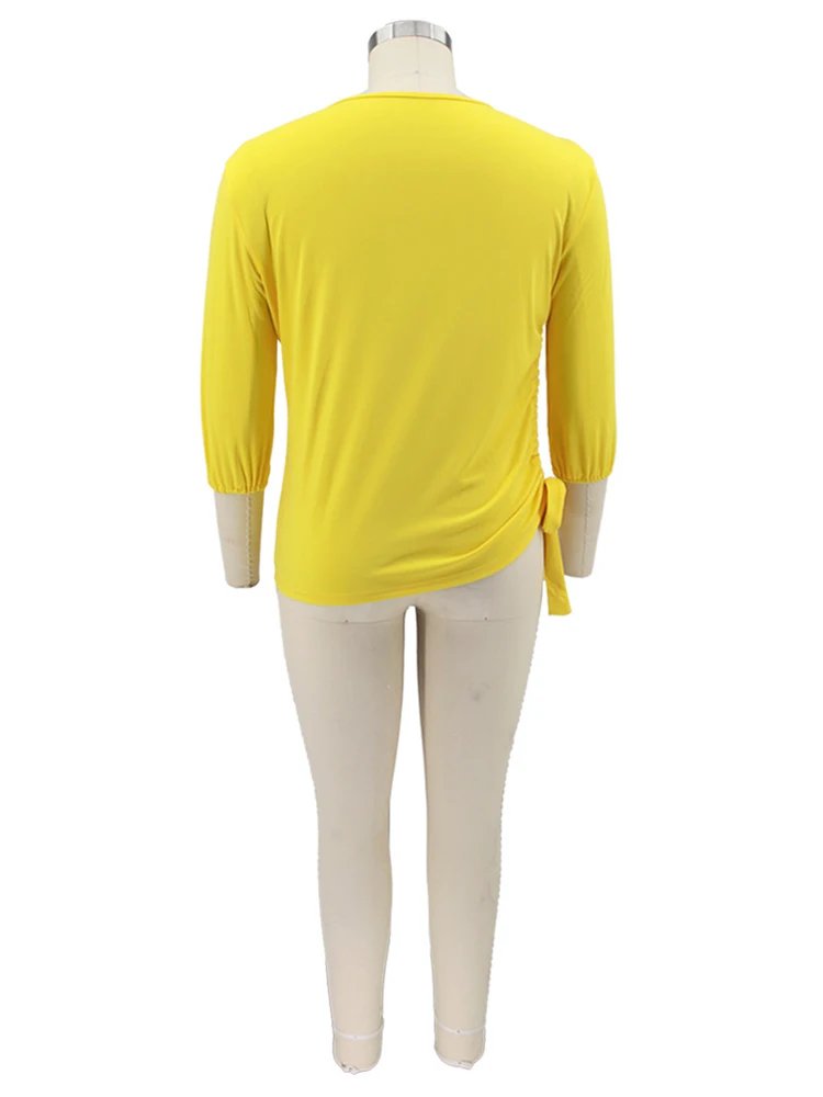 Ladies Tops Long Sleeve Large Size Blouses