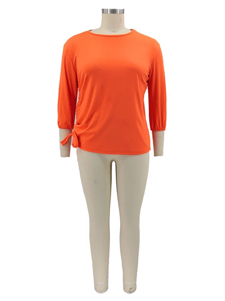 Ladies Tops Long Sleeve Large Size Blouses