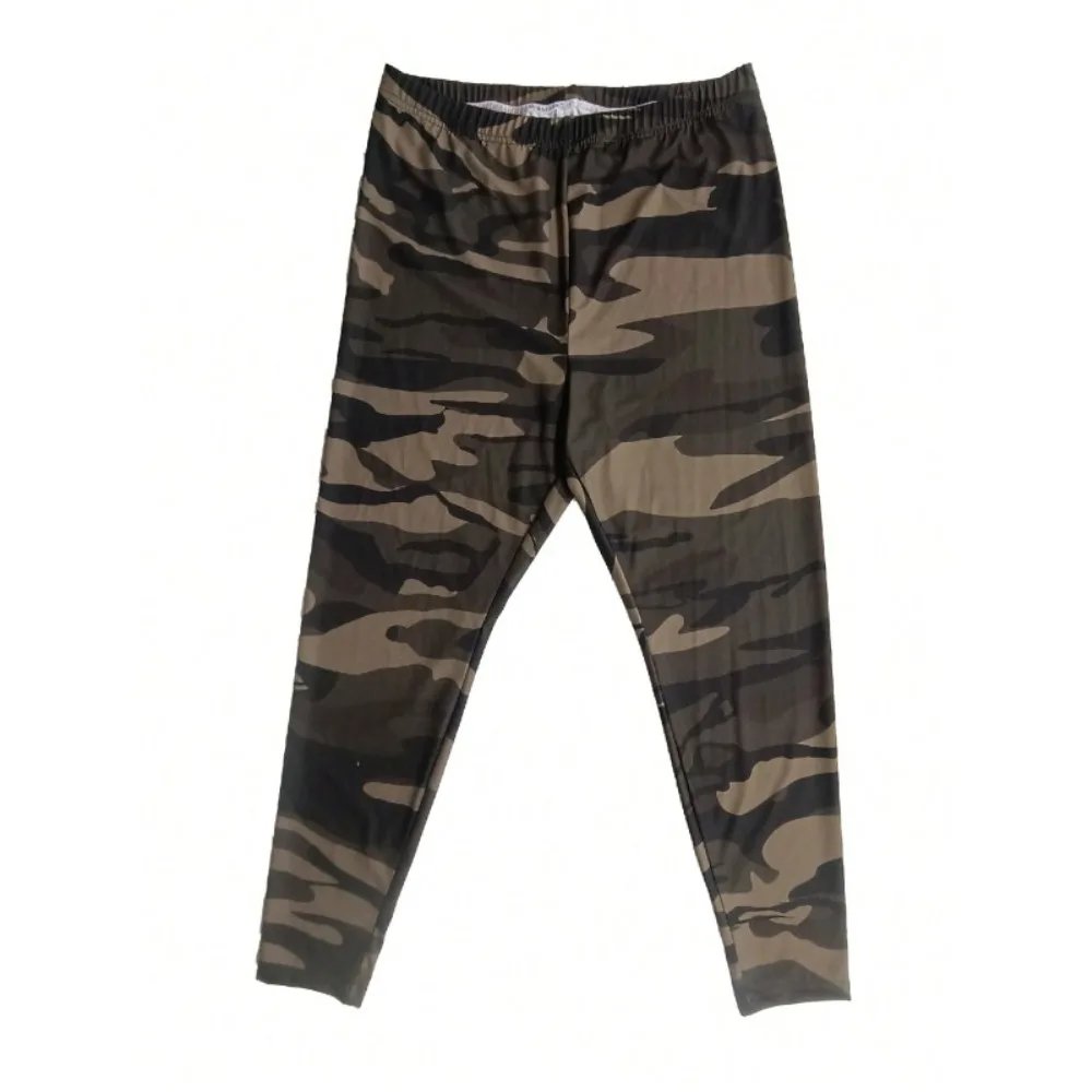 Plus Size Fashion Women's Camouflage leggings
